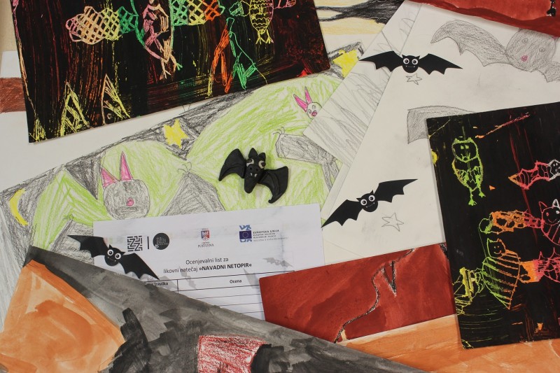 2020 06 16 Likovni natecaj Netopir Strokovna komisija na delu Nina Doles