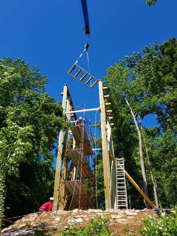 Stolp Otocec gradnja 2 spletka